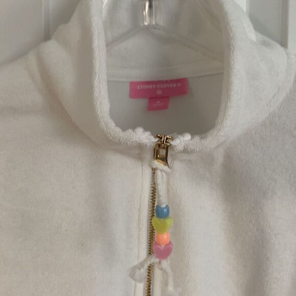 Stoney Clover for Target Crop Terry‎ Quarter Zip Sweatshirt - Picture 2 of 3